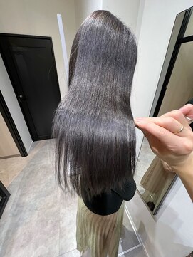 ロウ 吉祥寺(ROW) 艶髪グレージュカラー【髪質改善/吉祥寺】