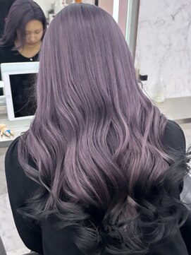 ジェプシー(JPCY) クロミちゃんカラー/裾カラー/バイオレット/ラベンダー