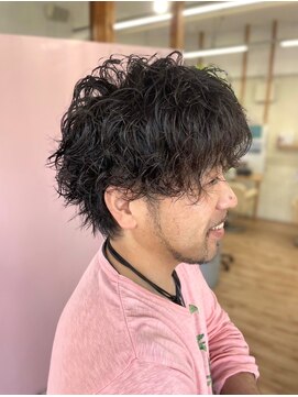 ハニー(HONEY) スパイラルパーマ/岡崎メンズパーマ/岡崎メンズカット/フェード