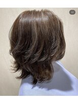 ラフ 難波店(LAFF)&nbsp;#セミディ#シアーカラー#ショートヘア#姫カット#ダークアッシュ