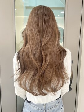 キャンバス バイ ネオリーブ 横浜西口(Canvas by neo.) ハイトーン韓国ヘアミルクティーベージュ【横浜】