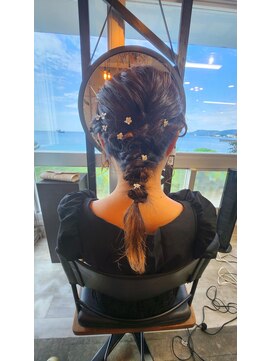 ゼロプラス(ZERO +) 編みおろしアレンジ