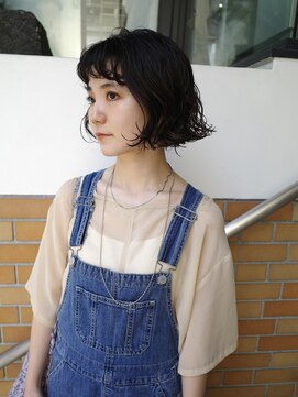 パプレ(PAPRE) ボブ　パーマスタイル　カール