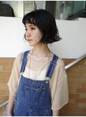 ボブ パーマスタイル カール
