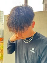 アリーム(Areem) ツイストパーママッシュフェードメンズパーマメンズカット高松