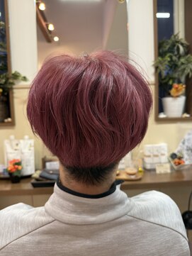コアフィールフィス(COIFFURE fils) 新規お得クーポンあり【見附　今町】ピンクブラウン