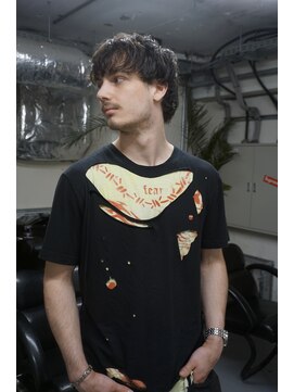 ノラ シブヤ(NORA) ラフパーマシャドウパーマテーパーフェード海外風パーマ