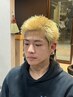 【ハイトーンで攻める！】メンズカット+1ブリーチ&カラー￥17050[柏/メンズ]