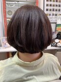 艶髪ショートボブカール