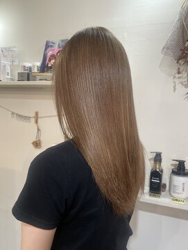 ネオリーブクレア 綱島店(Neolive Krea) ミルクティーベージュ/髪質改善/ツヤ髪/綱島美容室