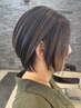 丸みボブデザインカット＃3500＃カット＃西川田＃宇都宮♯鶴田