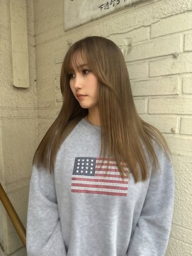 ジブル(Giblle.) 【Giblle.】レイヤー/透明感カラー/熊本美容室/下通り/新川光人