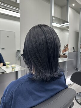 エイト ソル 博多筑紫口店(EIGHT sol) ブルーブラック