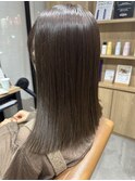 ・抜け感とツヤを両立＊秋冬の大人ベージュカラー