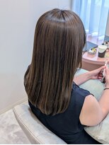 フラワーズ(Flowers) 髪質改善 透明感カラー グレージュ 横須賀中央 ブリーチなし