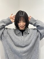 リュール バイ ヘッドライト 北千住店(lueur by HEADLIGHT) 切りっぱなしボブ×フェイスレイヤー