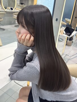 ロンドメリア 天神大名店(Lond Melia) 着物ヘア/大人ガーリー/ダークアッシュ/似合わせカット