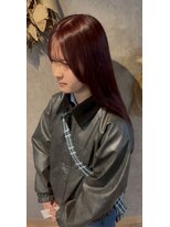 パーミル ヘア クマモト(permille ‰ hair Kumamoto) レッド×うる艶