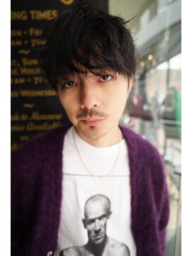 クオル キャスト 神戸三宮(QOL×cast) 大人男子のニュアンスシャドウパーマ
