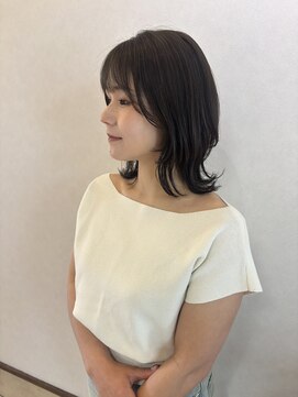 リアン(Lien) 【Lien瀬戸山】くびれヘア/オリーブベージュ