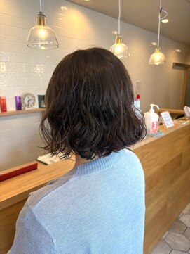 セレイン(serein) オリーブカーリーボブ