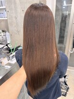 ディジョン 自由ヶ丘(Dijon)&nbsp;韓国顔まわりレイヤーカットグレージュオリーブベージュブラウン