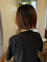 ヒュッゲ(Hygge)&nbsp;ボブ、アンブレラカラー