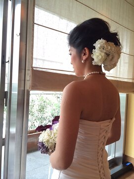 ヘアーアンドメイクボーノ(Hair & Make Buono) ブライダル　アップスタイル