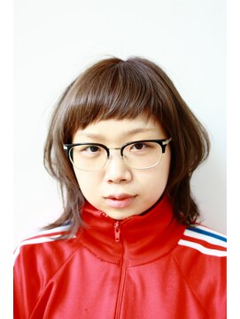 マルカ(marca) 【marca】UK外国人風 外ハネオン眉ウルフ♪　担当：三上