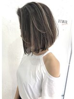 ルモア(RUMOR)&nbsp;Rumor×A/W　外国人ハイライトカラー【ラベンダーグレージュ】