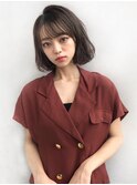 【GARDENTokyo川谷】乾かすだけでふんわりきまるミニボブ