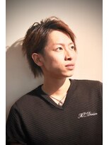 メンズヘアースパイス ユメサキ(Men's Hair SPICE -yumesaki-) 佐藤健風アップバング