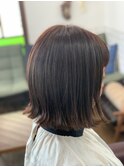 切りっぱなしボブ
