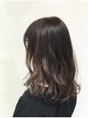 セミウェットウェーブ☆ 寒色系カラー