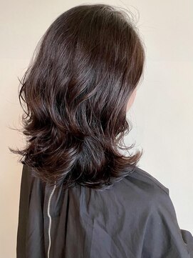 トップヘアーラウンジ 知立(TOP HAIR Lounge) 縛っても可愛い!大きめウェーブの楽ちんヘア!/ニュアンスカラー