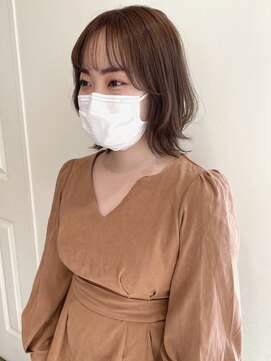 グリーン 渋谷(green) 【MIO】グレージュ×くびれボブ