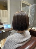 【marina hair】ナチュラルなミニボブ