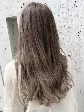 アッシュ 祐天寺店(Ash) ブリーチオンカラーで作る肌馴染みのいいベージュカラー