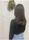 ナチュラルモード大人かわいいナチュラルアッシュ