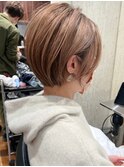 大人ショートヘア/ハイライトカラー/イルミナカラー[国分寺]