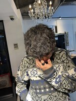 アイズ 海老名(AIZU)&nbsp;波巻きスパイラルパーマツイストスパイラルパーマメンズマッシュ