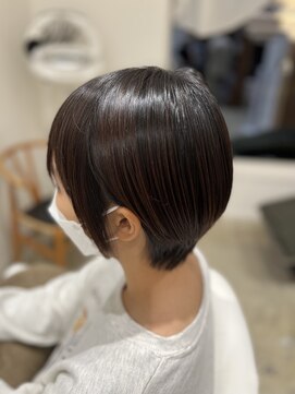 ヘアーデェカラー(hair de KOLOR) 【つくば】大人可愛いショートヘア20代30代40代