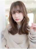 20代30代/大人かわいい/くびれ/髪質改善/ミディアムレイヤー