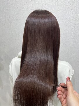 リノウエスト(Lino WEST) ピンクパープル☆髪質改善ミネコラ