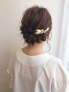 クールブ(Courbe) お呼ばれヘアアレンジ♪