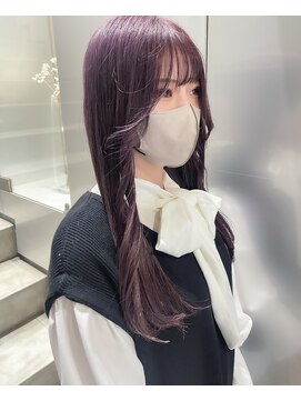 ノード(NODO) 【透明感UP】ピンクラベンダーベージュ