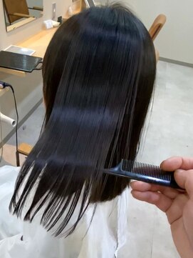 テトテ 三宮店(Tetote) ／ヘルシースタイル／髪質改善／黒髪ストレート／