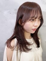 ノラ ヘアーサロン(NORA HAIR SALON) 【akane】韓国風レイヤーカット顔周り前髪カット