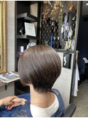 大人ショートマットブラウン