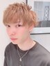 【学割U24】カット+スタイリングワックスプレゼント!!　￥4800